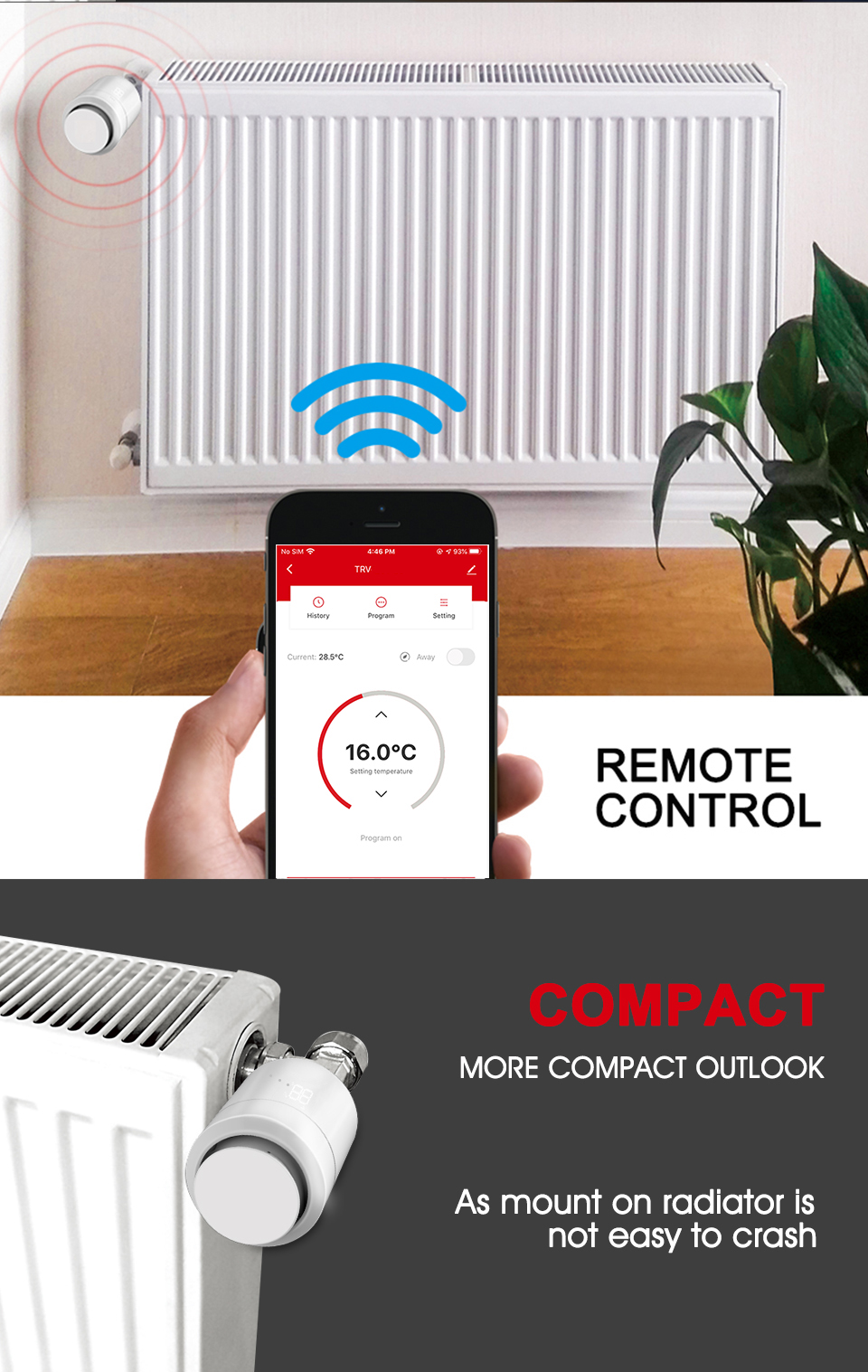 ZWAVE smart Thermostat