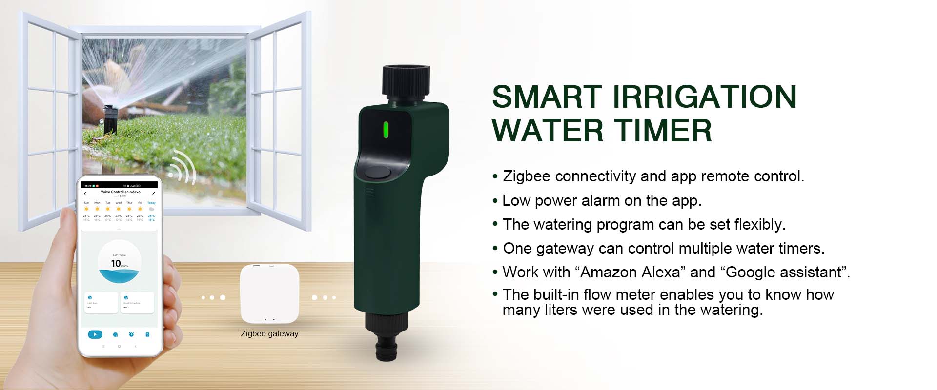 Smart Hose Faucet Timer,Best Wifi Sprinkler Controller